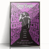 Deep Purple Canadian Tour Retro Poster - Vintage Concert Art