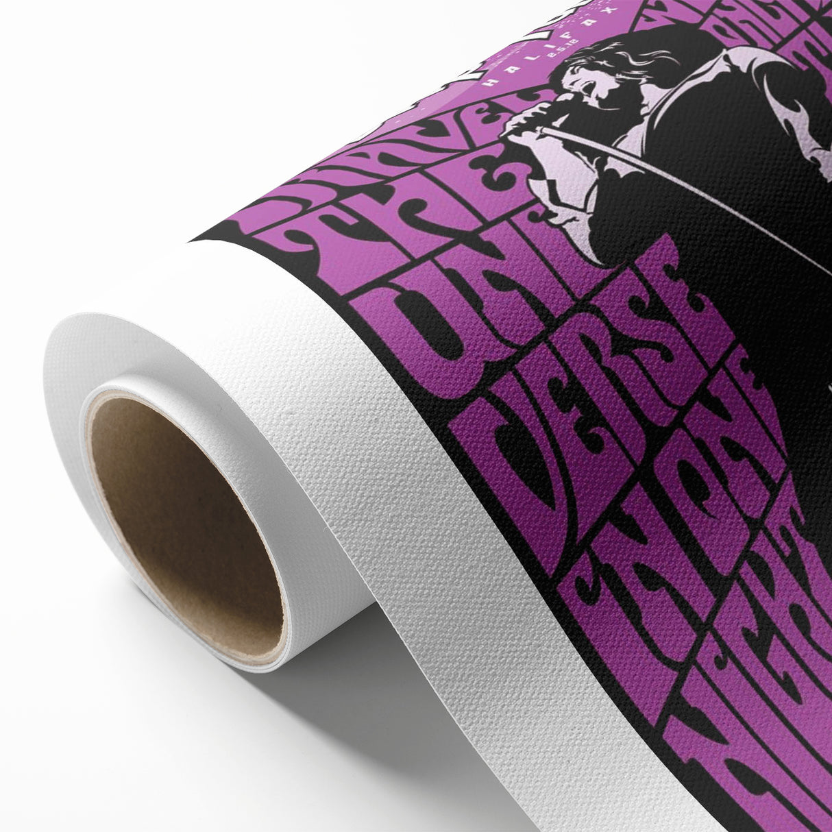 Deep Purple Canadian Tour Retro Poster - Vintage Concert Art