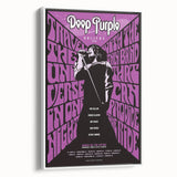 Deep Purple Canadian Tour Retro Poster - Vintage Concert Art