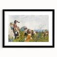 Berry Pickers Realism Art Print - Winslow Homer 1873 Classical Realism Canvas