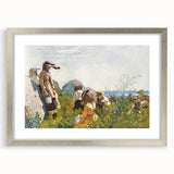 Berry Pickers Realism Art Print - Winslow Homer 1873 Classical Realism Canvas