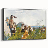 Berry Pickers Realism Art Print - Winslow Homer 1873 Classical Realism Canvas