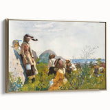 Berry Pickers Realism Art Print - Winslow Homer 1873 Classical Realism Canvas