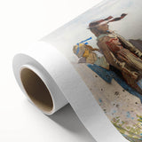 Berry Pickers Realism Art Print - Winslow Homer 1873 Classical Realism Canvas