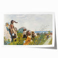 Berry Pickers Realism Art Print - Winslow Homer 1873 Classical Realism Canvas