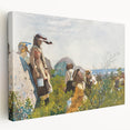 Berry Pickers Realism Art Print - Winslow Homer 1873 Classical Realism Canvas