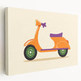 Retro Scooter Boys Wall Art – Fun Kids Room Decor Print