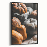 Black and white framed canvas depicting a vintage landscape scene, ideal for bedroom wall art.