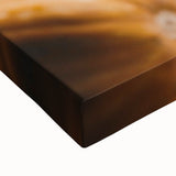 Large art on stretched canvas depicting a black and white landscape painting, ideal for bedroom wall decor.