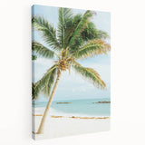 Large abstract canvas art in blue and green tones, ideal for kitchen wall decor.