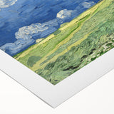 Art deco style poster of a cityscape in muted metallic tones on rolled canvas, suitable for dining room wall art.