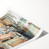 Modern Venetian Scene - Watercolor Bridge Wall Art by Sargent