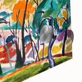 Vibrant Abstract Modern Landscape Wall Art for Contemporary Decor