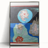 Paul Klee Modern Abstract - Land of Precious Stones Wall Art