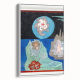 Paul Klee Modern Abstract - Land of Precious Stones Wall Art