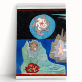 Paul Klee Modern Abstract - Land of Precious Stones Wall Art