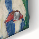 Abstract Sunflowers and Woman - Modern Colorful Wall Art Design