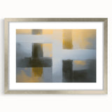 Modern Geometric Living Room Wall Art - Abstract Canvas Prints