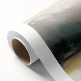 Abstract landscape wall art printed on rolled canvas, showcasing vibrant colors and dynamic shapes, ideal for modern home decor and artistic interiors.