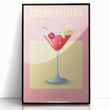 Large abstract wall art of food and drinks in black and white, framed in acrylic, suitable for modern kitchen decor.