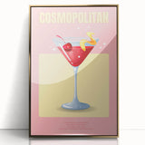 Art deco poster featuring a stylized cocktail glass in gold and black hues on acrylic, ideal for modern art wall decor.