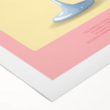 Art deco poster featuring a stylized cocktail glass in bold black and gold tones on rolled canvas.