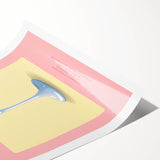 Extra large wall art featuring black line art flowers on a white background, ideal for large living room decor.