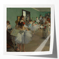 The Dance Class by Degas: Elegant Ballet Studio Impressionist Wall Art