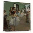The Dance Class by Degas: Elegant Ballet Studio Impressionist Wall Art