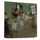 The Dance Class by Degas: Elegant Ballet Studio Impressionist Wall Art