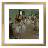 The Dance Class by Degas: Elegant Ballet Studio Impressionist Wall Art