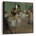 The Dance Class by Degas: Elegant Ballet Studio Impressionist Wall Art