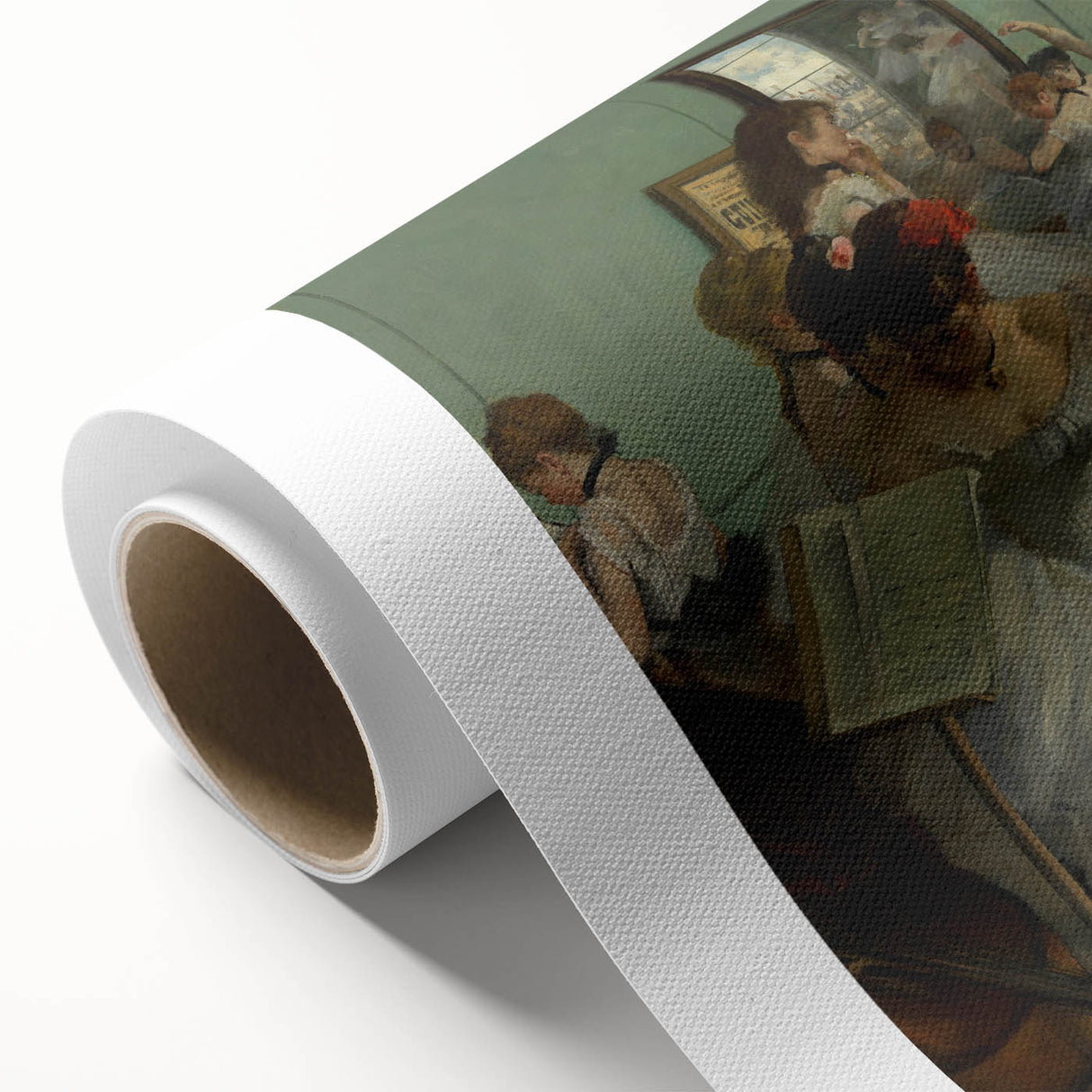 The Dance Class by Degas: Elegant Ballet Studio Impressionist Wall Art