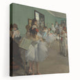 The Dance Class by Degas: Elegant Ballet Studio Impressionist Wall Art