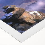 Vibrant rolled canvas depicting a stunning landscape of canyons with rich earthy tones, ideal for home decor, showcasing nature's beauty and depth.