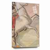 Modern Wall Art - Dynamic Horse Sketch - Abstract Contemporary Art Print
