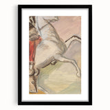 Modern Wall Art - Dynamic Horse Sketch - Abstract Contemporary Art Print