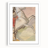 Modern Wall Art - Dynamic Horse Sketch - Abstract Contemporary Art Print