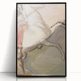 Modern Wall Art - Dynamic Horse Sketch - Abstract Contemporary Art Print
