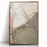 Modern Wall Art - Dynamic Horse Sketch - Abstract Contemporary Art Print
