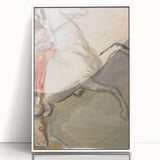 Modern Wall Art - Dynamic Horse Sketch - Abstract Contemporary Art Print