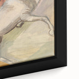 Modern Wall Art - Dynamic Horse Sketch - Abstract Contemporary Art Print