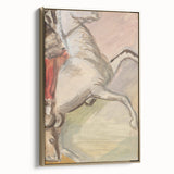 Modern Wall Art - Dynamic Horse Sketch - Abstract Contemporary Art Print