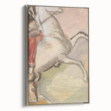 Modern Wall Art - Dynamic Horse Sketch - Abstract Contemporary Art Print
