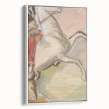 Modern Wall Art - Dynamic Horse Sketch - Abstract Contemporary Art Print