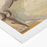 Modern Wall Art - Dynamic Horse Sketch - Abstract Contemporary Art Print