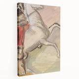 Modern Wall Art - Dynamic Horse Sketch - Abstract Contemporary Art Print