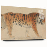 Realistic Tiger Art Print - Thomas Stothard Classical Realism Animal Canvas
