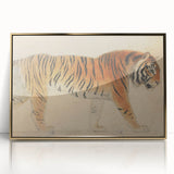 Realistic Tiger Art Print - Thomas Stothard Classical Realism Animal Canvas
