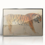 Realistic Tiger Art Print - Thomas Stothard Classical Realism Animal Canvas